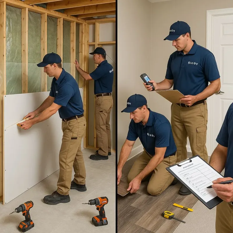 Repairs and Reconstruction process in Belmond, IA
